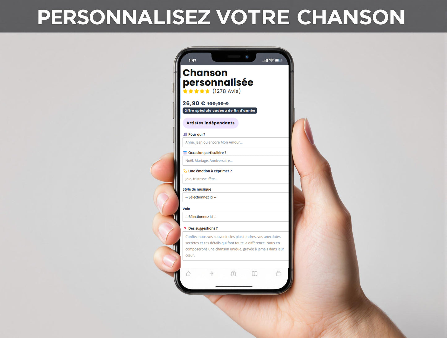 Votre Histoire en Chanson